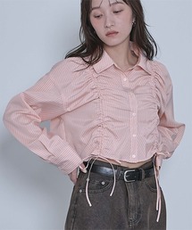 シャーリングショートシャツ