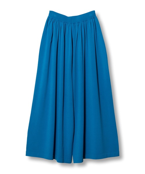 OSMOSIS（オズモーシス）の「ワイドギャザーニットパンツ（その他パンツ・レディース・ライトグレー/ダークグレー/ブルーグリーン/ブラック・ONE SIZE）」の14枚目の写真