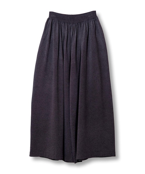 OSMOSIS（オズモーシス）の「ワイドギャザーニットパンツ（その他パンツ・レディース・ライトグレー/ダークグレー/ブルーグリーン/ブラック・ONE SIZE）」の16枚目の写真