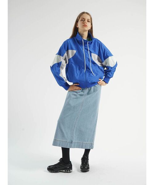 :ETHROF(イーサオブ)の「FRONT ZIP DENIM JUMPER SKIRT(ワンピース・レディース・ブルー系その他/ブラック・MEDIUM)」の12枚目の写真