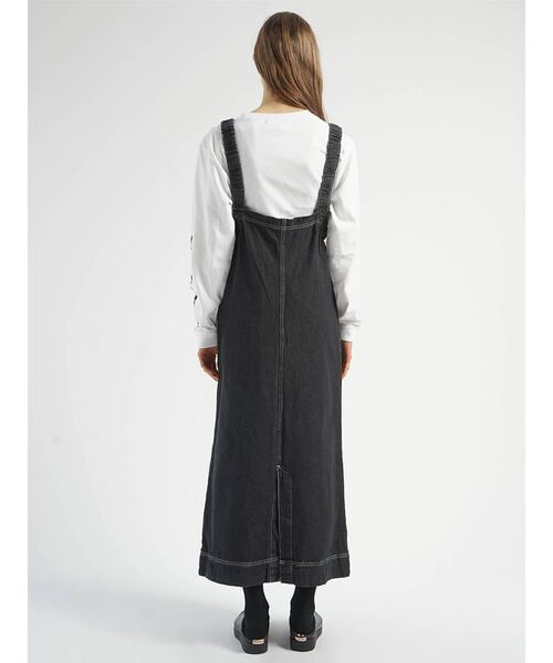 セール】FRONT ZIP DENIM JUMPER SKIRT（ワンピース）｜:ETHROF