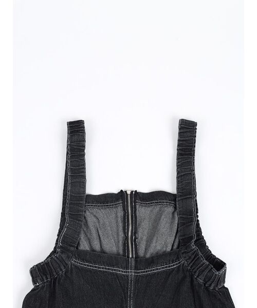 セール】FRONT ZIP DENIM JUMPER SKIRT（ワンピース）｜:ETHROF