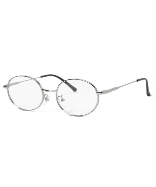 WEGO（ウィゴー）の「WEGO/オーバルメタルフレームアイウェア（サングラス・レディース・シルバー/ブラック・FREE）」の8枚目の写真