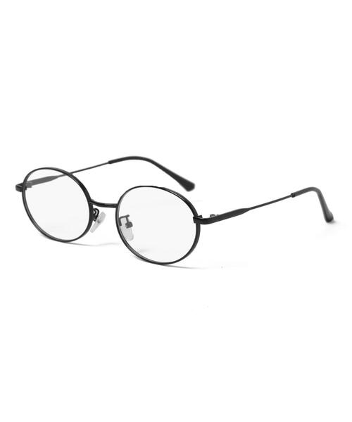 WEGO（ウィゴー）の「WEGO/オーバルメタルフレームアイウェア（サングラス・レディース・シルバー/ブラック・FREE）」の9枚目の写真