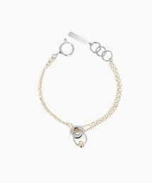 美品JustineClenquet ブレスレット　パール　ジュスティーヌクランケ パール Justine Clenquet(ジュスティーヌクランケ) ブレスレット