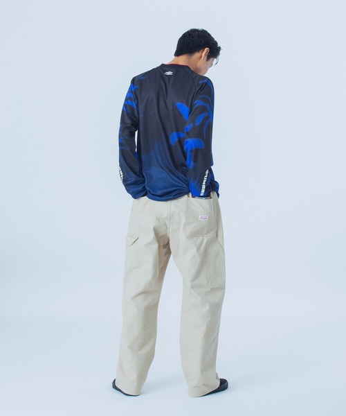 セール】XLARGE×UMBRO L/S SOCCER JERSEY（Tシャツ/カットソー