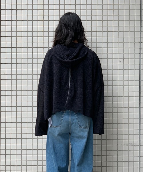 【グランジ】Lapaki Paka Short Hooded Knit グランジ】Lapaki Paka Short Hooded Knit