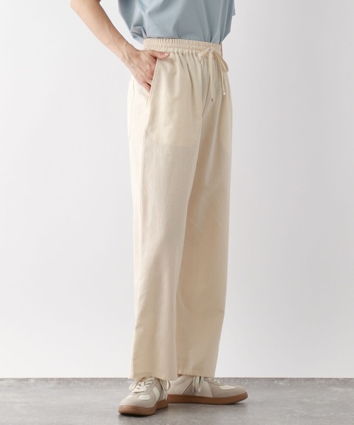 FOUND GOOD（ファウンドグッド）の「アサコンワイドEASYパンツ（その他パンツ・レディース・グリーン系5/ベージュ/ブルー系5/イエロー系5/グレー系/ブラック/アイボリー/ブラウン系・S/M/L）」の13枚目の写真