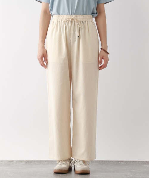 FOUND GOOD（ファウンドグッド）の「アサコンワイドEASYパンツ（その他パンツ・レディース・グリーン系5/ベージュ/ブルー系5/イエロー系5/グレー系/ブラック/アイボリー/ブラウン系・S/M/L）」の14枚目の写真