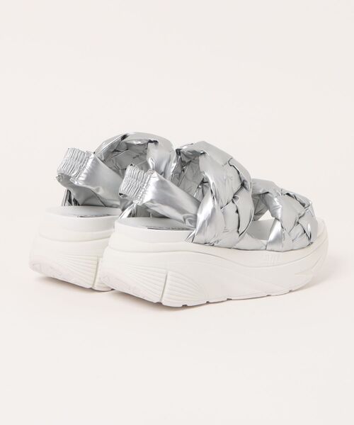 STEVE MADDEN（スティーブマデン）の「ボリュームソールサンダル/S.MADDEN HORIZON 5-VS（サンダル・レディース・ブラック×ブラック/シルバー/ブルー・23.0cm/24.0cm/23.5cm/23.5-24/24.5cm/22.5cm）」の18枚目の写真