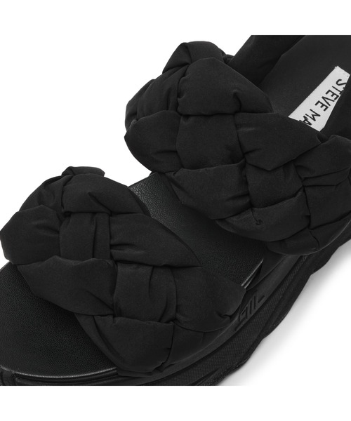 STEVE MADDEN vivant ニュースペーパー パンプス サンダル STEVEMADDEN_SHOES_BIGMONA_BLAC