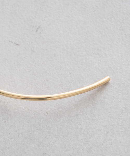 Omekashi(オメカシ)の「ワイドワイヤーチョーカー(チョーカー・レディース・シルバー/ゴールド・ONE SIZE)」の12枚目の写真