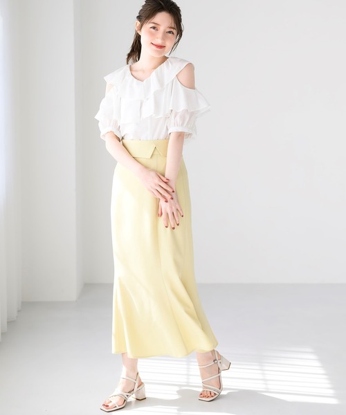 MANOUSH - （新品未使用）マヌーシュ　お花襟ブラウス hjst646.jpg