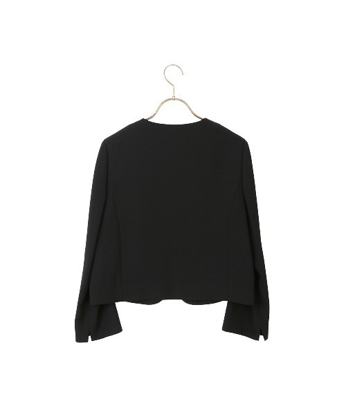 AOYAMA(アオヤマ)の「【ブラックフォーマル】<2点セット>自宅で洗える!ジャケット+ワンピース|喪服・礼服・冠婚葬祭・入卒・学校行事|【WEB限定】(スーツセット・レディース・ブラック系1/ブラック系2/ブラック系3/ブラック系4/ブラック系5・S/M/L/LL)」の11枚目の写真