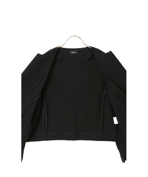 AOYAMA(アオヤマ)の「【ブラックフォーマル】<2点セット>自宅で洗える!ジャケット+ワンピース|喪服・礼服・冠婚葬祭・入卒・学校行事|【WEB限定】(スーツセット・レディース・ブラック系1/ブラック系2/ブラック系3/ブラック系4/ブラック系5・S/M/L/LL)」の10枚目の写真