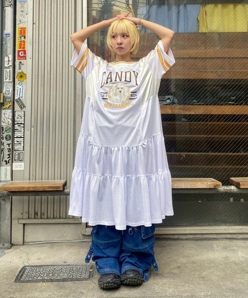 セール】NEW CHAMPION DOCKING ワンピース（ワンピース）｜Candy