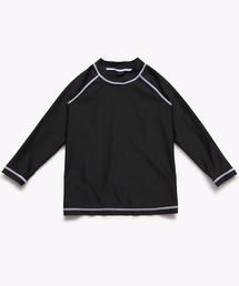 Lace Ladies（レースレディース）の「キッズ 長袖 ステッチ入り ラッシュガード 水着（ラッシュガード・キッズ）」
