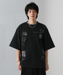 HARE | パッチワークプリントカット(HARE)(Tシャツ/カットソー)