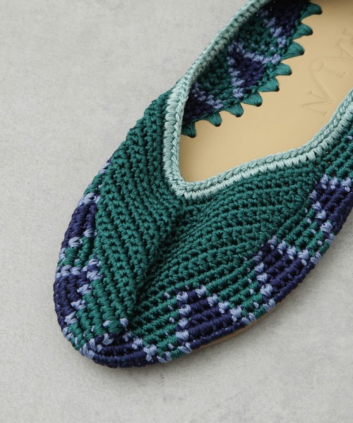 NANO universe（ナノユニバース）の「AFTER RAIN/TIE UP シューズ グリーン（その他シューズ・レディース・グリーン・6/7/8）」の8枚目の写真