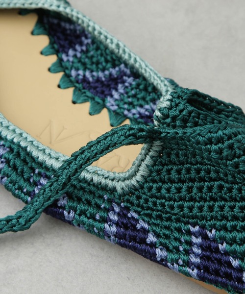 NANO universe（ナノユニバース）の「AFTER RAIN/TIE UP シューズ グリーン（その他シューズ・レディース・グリーン・6/7/8）」の9枚目の写真