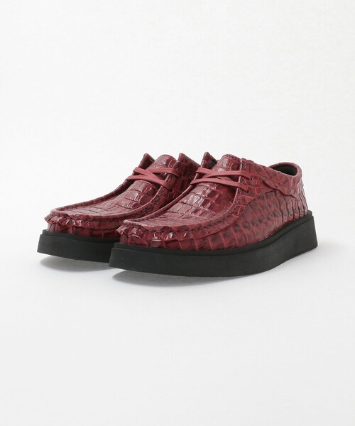 ⭐︎美品⭐︎ CLARKS ORIGINALS モカシン 24cm CLARKS Wallabee クラークス ワラビー レースアップ モカシン