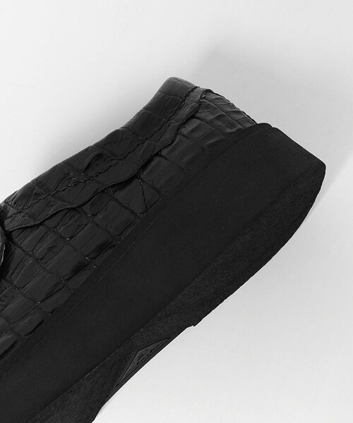 Clarks Originals(クラークスオリジナルズ)の「<Martine Rose x Clarks> CUR Torview M/シューズ(モカシン/デッキシューズ・メンズ・ブラック/ワイン・UK 8/UK 7H/UK 8H)」の12枚目の写真