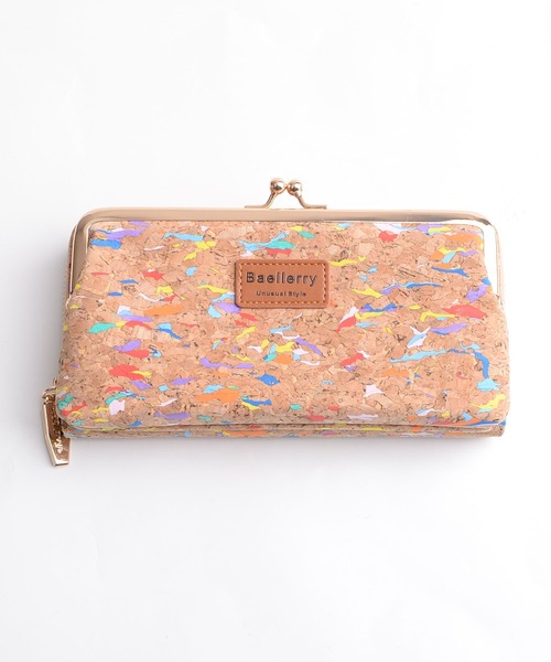 MARAI(マーライ)の「コルクお財布ポシェット ショルダーバッグ 横タイプ(ショルダーバッグ・レディース・ピンク/その他4/ブラック/その他1/その他3/その他2/ブルー/その他・FREE)」の4枚目の写真