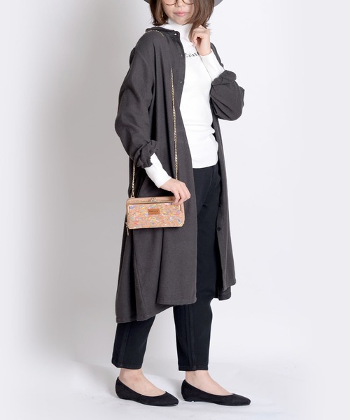MARAI(マーライ)の「コルクお財布ポシェット ショルダーバッグ 横タイプ(ショルダーバッグ・レディース・ピンク/その他4/ブラック/その他1/その他3/その他2/ブルー/その他・FREE)」の20枚目の写真