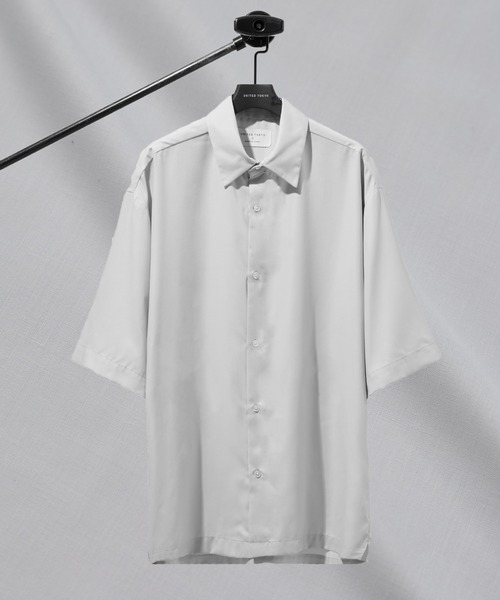 DRY RAYON ショートスリーブシャツ 防シワ性｜ウォッシャブル（シャツ