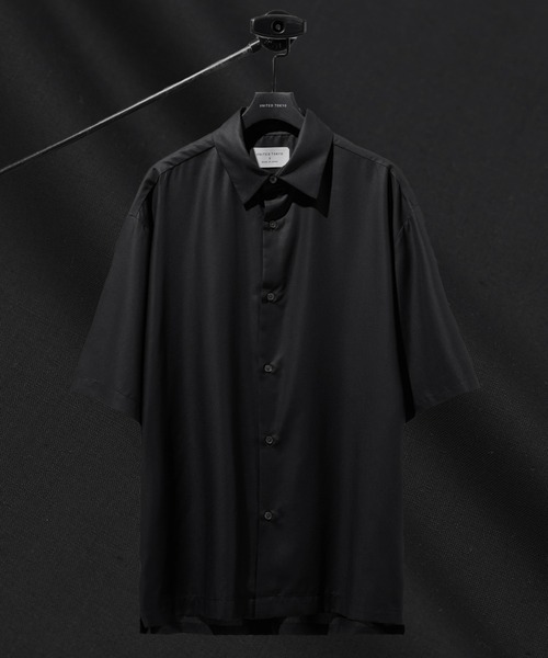 セール】DRY RAYON ショートスリーブシャツ 接触冷感｜防シワ性