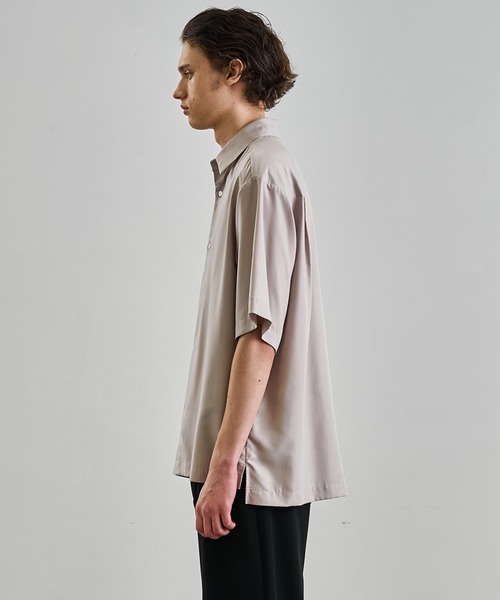 UNITED TOKYO DRY RAYON ショートスリーブ シャツ 1 DRY RAYON ショートスリーブシャツ(1 OFF WHITE): : メンズ