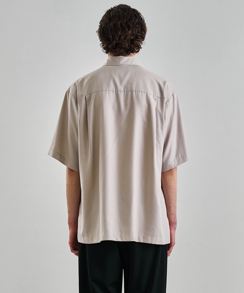 セール】DRY RAYON ショートスリーブシャツ 接触冷感｜防シワ性