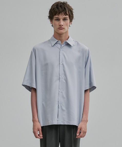 セール】DRY RAYON ショートスリーブシャツ 接触冷感｜防シワ性