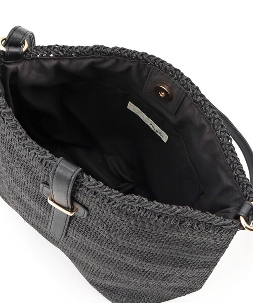 SHOO・LA・RUE(シューラルー)の「ペーパーショルダーバッグ(ショルダーバッグ・レディース・アイボリー/ブラック/ベージュ・00)」の16枚目の写真