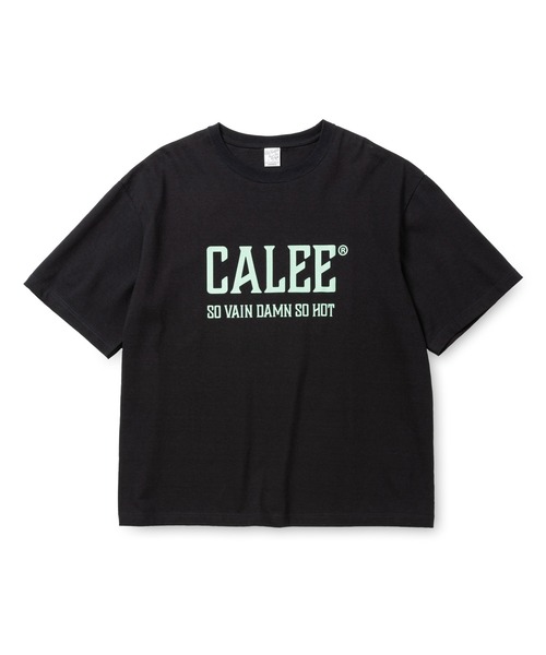 CALEE(キャリー)の「VINTAGE TYPE CALEE NATIONAL LOGO S/S TEE(Tシャツ/カットソー・メンズ・ホワイト/ブラック/オレンジ/ブルー・MEDIUM/LARGE/X-LARGE)」の5枚目の写真