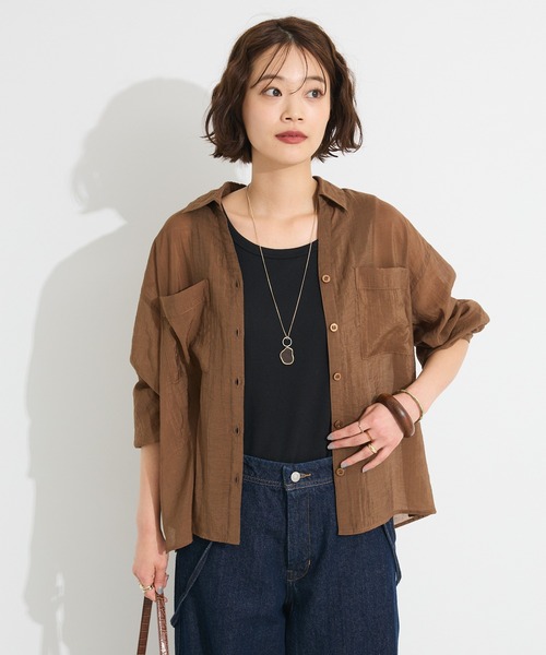<新品未使用>CRAFT STANDARD BOUTIQUE フィッシングシャツ クラフトスタンダードブティック CRAFT STANDARD BOUTIQUE