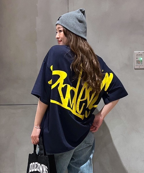 大人気！mnml★ロデオ ヴィンテージ Tシャツ★クーポン付き ヴィンテージ加工Tシャツ(M 02＊ブラック): トップス｜Right-on