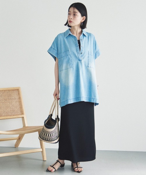 ドゥ アルシーヴ（Doux archives）/リブ２ＷＡＹノースリーブワンピース Doux archives（ドゥアルシーヴ）の「リブ2WAYノースリーブワンピース