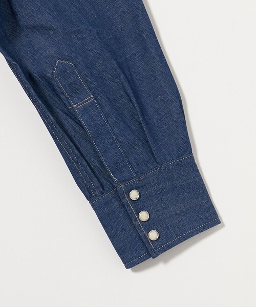 リーバイスヴィンテージクロージングショートホーンウエスタンシャツ 青白チェック Levi's LEVI'S VINTAGE CLOTHING(リーバイスヴィンテージ