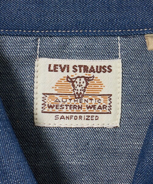 LEVIS SHORT HORN ショートホーン　ウエスタンシャツ ヴィンテージ セール】＜LEVI'S VINTAGE CLOTHING＞ SHORTHORN WESTERN SHIRT