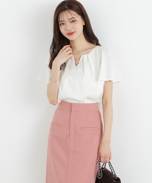 CPG スリット　ホワイト スカート CPG スリット ホワイト スカート CPG ホワイト スカート