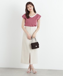 PROPORTION BODY DRESSING | 前スリットナロースカート / 1215120601(スカート)