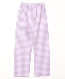 【オシャレ⭐人気⭐Bibiy.】ピンク　ギンガムチェックパンツ オシャレ⭐人気⭐Bibiy.】ピンク ギンガムチェックパンツ