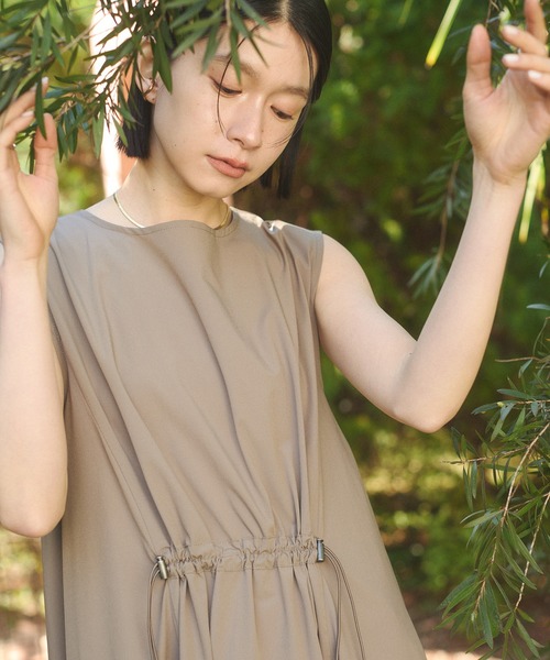 hunch（ハンチ）の「【接触冷感】ドロスト ワンピース（ワンピース