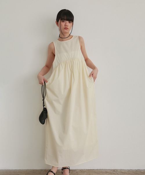 ノースリーブコクーンワンピース（ワンピース）｜TENTO（テント）の