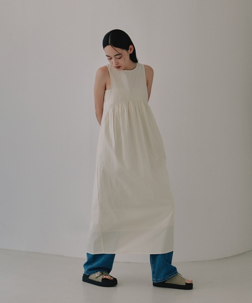 セール】ノースリーブコクーンワンピース（ワンピース）｜TENTO