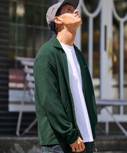 THEOREM(セオレム)の「mj10770-Rugged Ivy Knit Jacket ニットジャケット(その他アウター・メンズ・グレー/グリーン/ブラック・M/L/XL)」の18枚目の写真