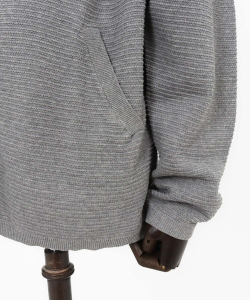 THEOREM(セオレム)の「mj10770-Rugged Ivy Knit Jacket ニットジャケット(その他アウター・メンズ・グレー/グリーン/ブラック・M/L/XL)」の4枚目の写真