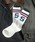 Starting Over�i�X�^�[�e�B���O�I�[�o�[�j�́uJacquard border logo socks/�W���K�[�h  �{�[�_�[ ���S �\�b�N�X�i�\�b�N�X/�C���j�v�b�z���C�g×�l�C�r�[