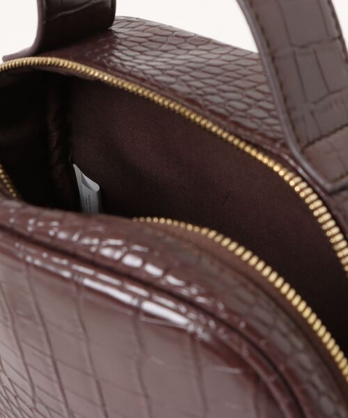 GORGE（ゴージ）の「《クロコ調×2WAY》レディース アレグロBAG ショルダー＆ハンドバッグ コンパクト 春夏秋冬（ショルダーバッグ・レディース・ブラック/グリーン/ブラウン・F）」の5枚目の写真